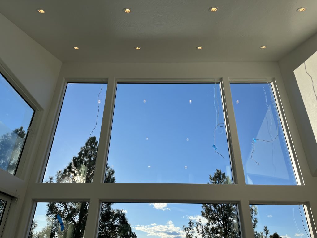 Modern lighting installation